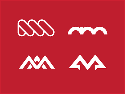 A M Letter Logo Experiment