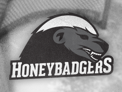 Honey Badgers Hockey Logo