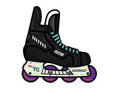 Bauer Retro Roller Hockey Skate - Coast to Coast Hockey