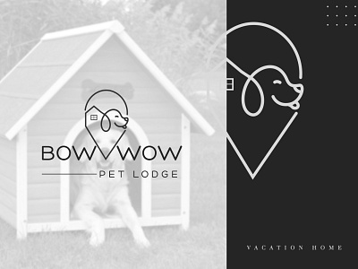 Pet house logo design graphic design illustration logo typography vector