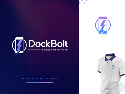 DockBolt logo design graphic design illustration logo typography vector