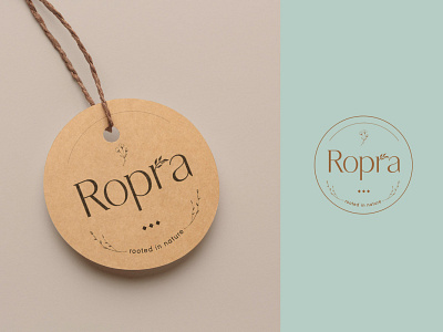 Ropra Clothing brand logo branding design graphic design illustration logo typography vector