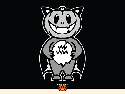 Expo Mascot bat branding halloween illustration illustrator logo mascot pumpkin