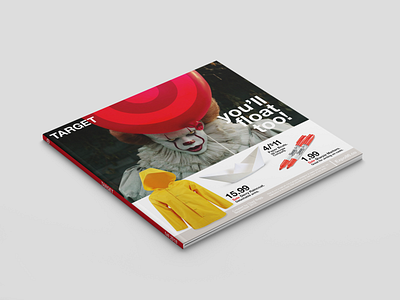 It Faux Target Ad ad branding catalog halloween horror it mockup parody pennywise photoshop spooky