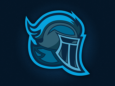 Twitch Gamer Logo blue gamer gaming ice illustration knight logo streamer twitch
