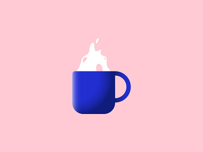 Coffee cup illustration daily 100 challenge daily art daily design challenge design daily designdaily flat design graphic design icon a day illustration illustration challenge