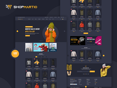 ShopMartio – Multipurpose eCommerce PSD Template