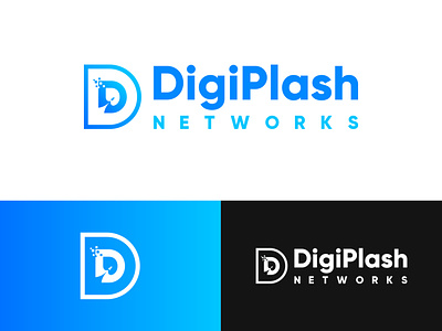 DigiPlash Networks Logo 3d animation branding d logo d logo concept design digi logo digital logo digital network logo graphic design illustration logo motion graphics pixelnx psd psd template ui ux vector