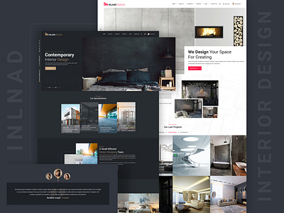 Inland - Interior Design PSD Template