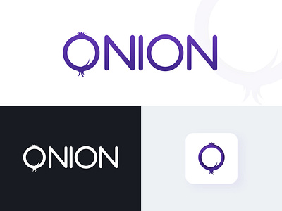 Onion Logo design icon illustration logo logo concept onion onion logo pixelnx psd typography ui vector