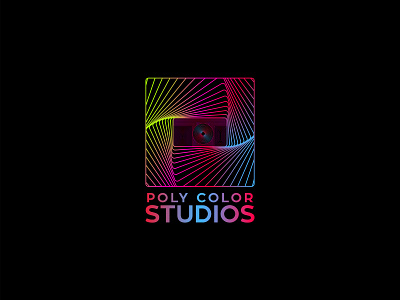 Poly Color Studios branding design icon illustration logo vector