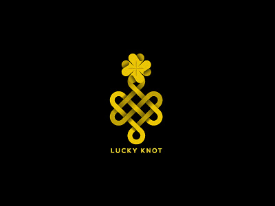 Lucky Knot branding design icon illustration logo vector