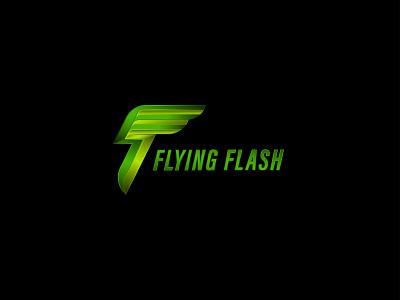 Flying Flash branding design icon illustration logo vector