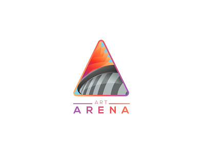 Art Arena branding design icon illustration logo vector