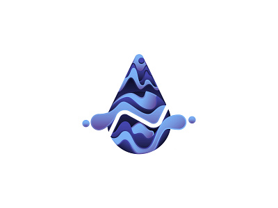 Aqua logo concept 2 branding design icon illustration logo vector