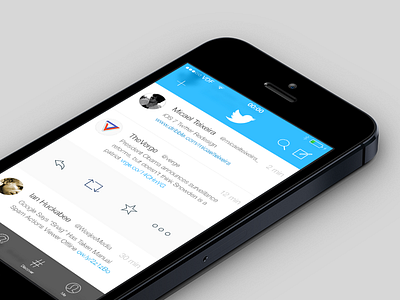 Twitter iOS 7 Concept - Free Download concept design free free download ios ios7 iphone twitter ui ui design uiux design user interface