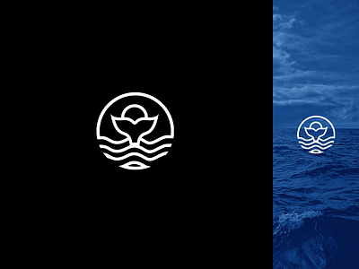 Whale Modern Logo Symbol bold branding design geometric graphic design illustration logo logomark symbol upmarket