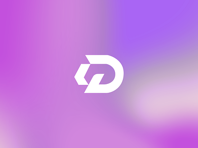 D Logomark for DEFT VISUALS bold branding d design geometric graphic design illustration lettermark logo logo design logomark symbol