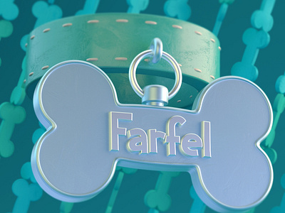 "F is for Farfel" 3d c4d cinema 4d cinema4d cute illustration illustration art octane seinfeld stylized