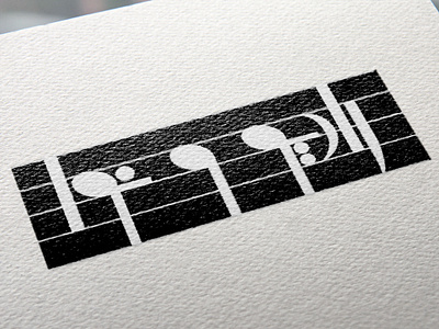 Music Group Logo Mockup branding design farsi graphic design icon illustration illustrator logo logo design mockup music music sheet persian sign typography typography art