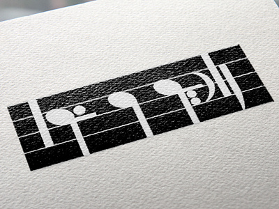 Music Group Logo Mockup