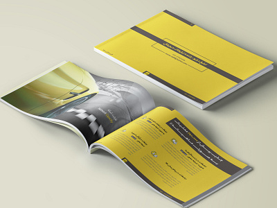 TablighDrive Catalog Mockup adobe indesign book brand and identity branding brochure brochure design brochure layout catalog design graphic design mockup yellow