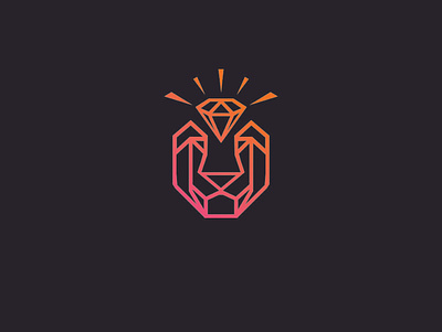 Tiger Diamond branding design face great illustration logo new tiger vector