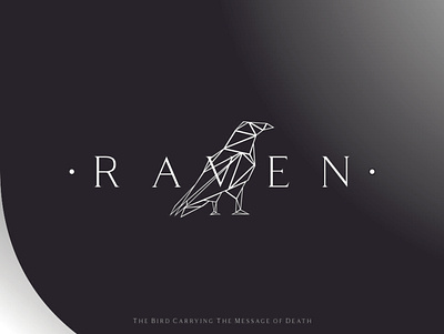 Raven Logo Line alogo branding clean design face great icon illustration logo new