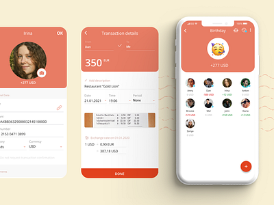 Money Spinner App app application clean design minimal minimalism minimalist minimalistic mobile mobile app mobile app design mobile application mobile design mobile ui money money app money bag money management money transfer ux