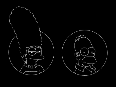Negative Simpsons