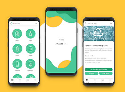Zero waste lifestyle application app application clean eco ecologic ecological ecology garbage green minimalism minimalistic recycle recycled recycling waste zero waste zerowaste