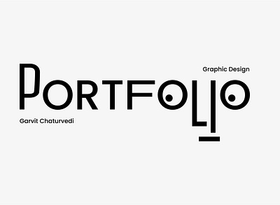 Portfolio | Garvit Chaturvedi branding and identity logo portfolio typogaphy