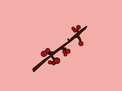 Cherries Illustration graphics graphicsdesign illustration red cherries