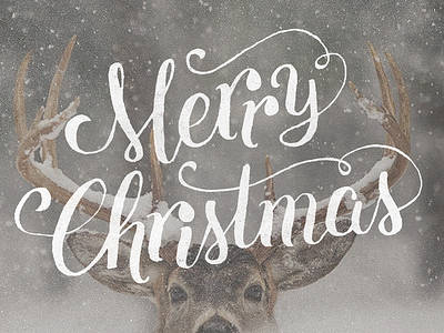 Merry Christmas, y'all! advent christmas hand lettering