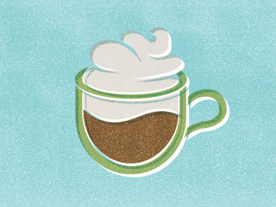 Autumn Icons: Hot Chocula autumn beverage icon icons offset texture