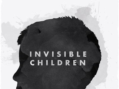 Invisible Children futura invisible children poster texture watercolor