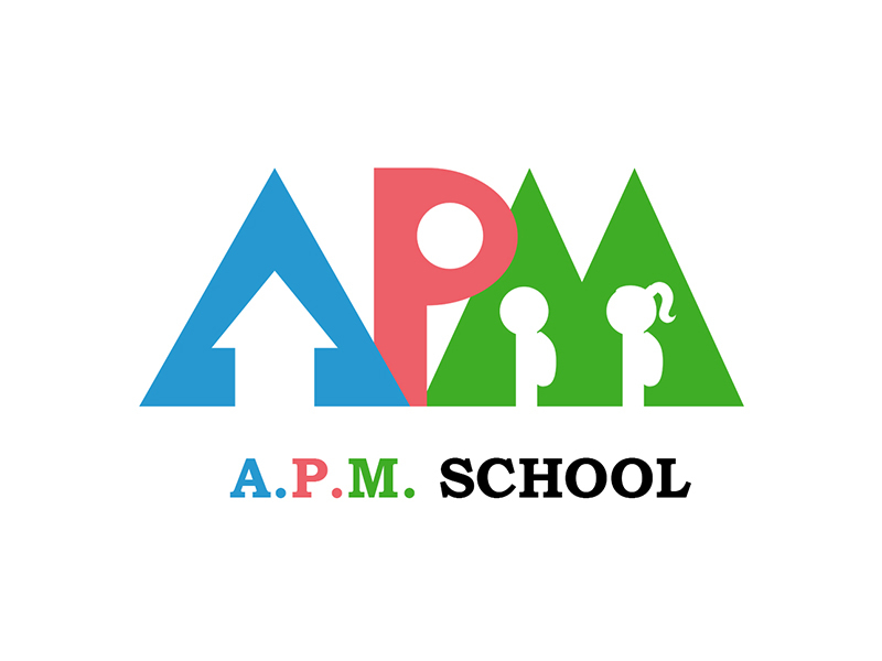 A.P.M. SCHOOL LOGO REBRANDING by Rehan Ghani Official on Dribbble