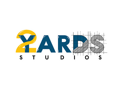 2 YARDS STUDIOS LOGO adobe adobeillustrator advertising architecture behance branding design designfirm dribbble firm graphic design graphic artist grids illustration logo sketch sketchlogo typography wordlogo