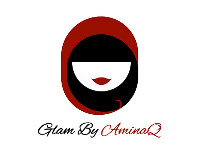 Glam by AminaQ Logo adobe adobeillustrator behance branding cursive design fancylogo girl girllogo graphic design graphic artist logo logodesign logoinspirations makeup makeupartist makeupartistlogo rehanghani typography vector