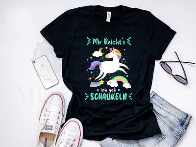 New Eye-catching Unicorn T-shirt Design