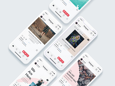 Fashion social media templates