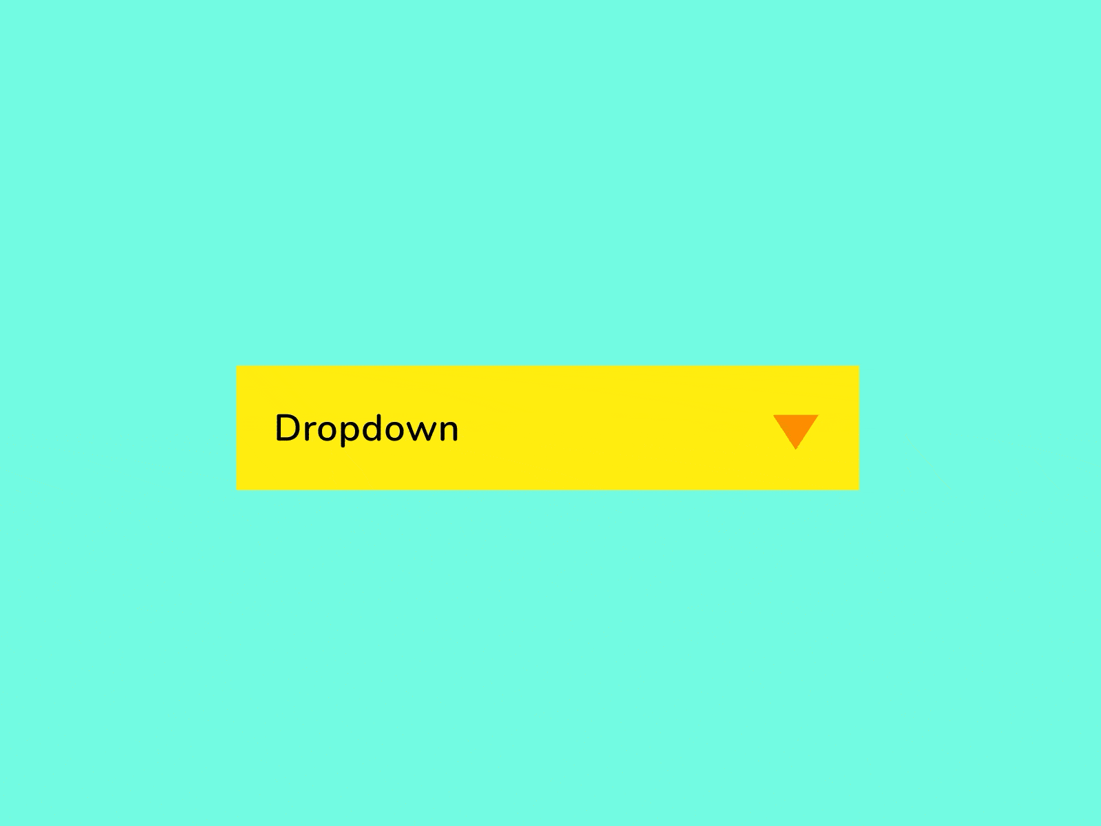 Daily UI: 27 - Dropdown