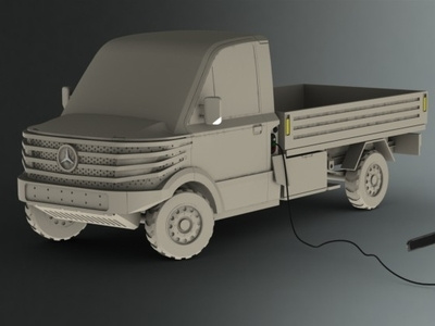 Claymodel 3D 3d design industrial design mercedes solidworks