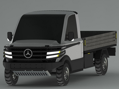 Mercedes truck 3d design industrial design mercedes mercedes benz render solidworks vehicle design