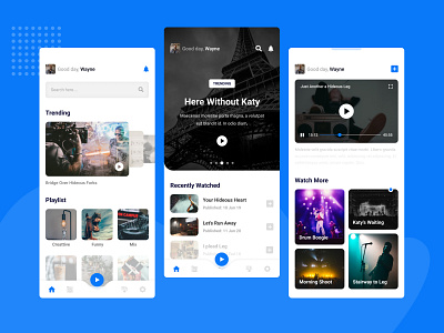 Video Streaming Mobile App UI UX Design 2020 2020 trend 2020 trends app best design best dribbble shot dribbble best shot interface mobile mobile app mobile apps mobile ui mobileapp mobileappdesign trend trending ui uiux uiuxdesign ux