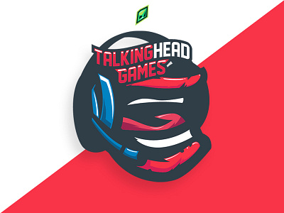 TALKING HEAD GAMES branding design esports esportslogo logo logo design mascot vector