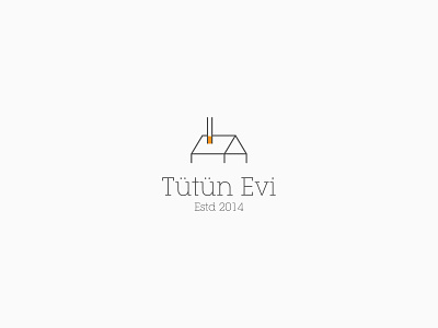 Tütün Evi design icon logo