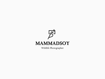 Mammadsoy (birdwatcher) app design icon logo vector