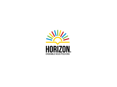 HORIZON (education in africa) ` branding design icon logo poster