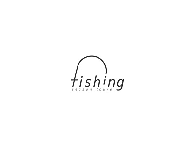 Fishing design fish fishing logo sea typography